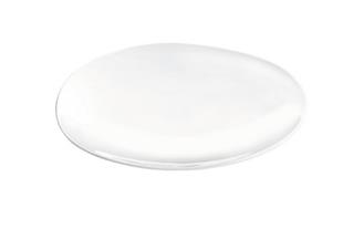 Piatto da dessert Galet bianco cm. 22