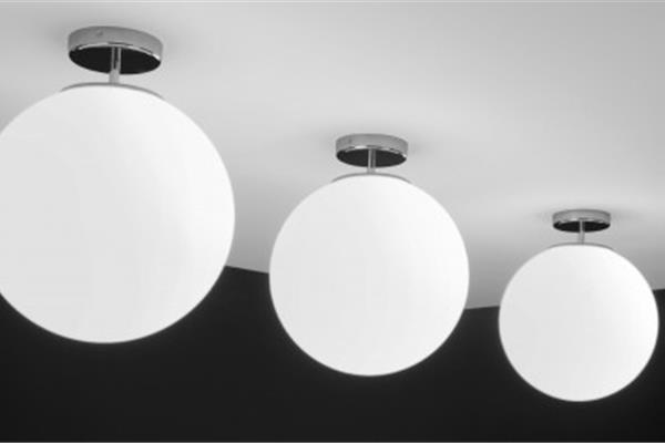 Lampada a sospensione in vetro serie Sferis 2