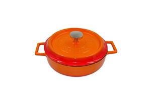 Casseruola Slowcook bassa in ghisa – 2 maniglie