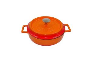Casseruola Slowcook bassa in ghisa – 2 maniglie