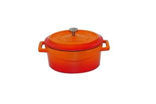 Casseruola Slowcook ovale in ghisa – 2 maniglie