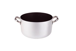 Casseruola alta in alluminio antiaderente 3mm – 2 maniglie