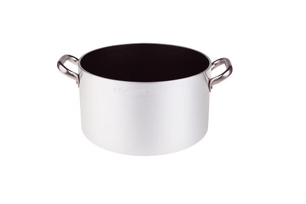 Casseruola alta in alluminio antiaderente 5mm – 2 maniglie 1