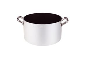 Casseruola alta in alluminio antiaderente 5mm – 2 maniglie