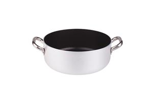 Casseruola bassa in alluminio antiaderente 3mm – 2 maniglie