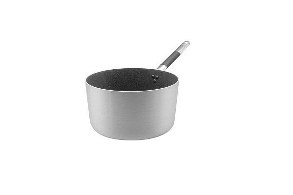 Casseruola Shark Skin alta in alluminio 3mm – 1 manico 1