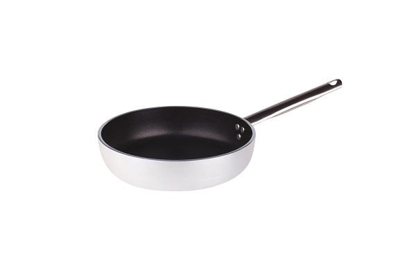Padella dritta in alluminio antiaderente 5mm – 1 manico 1