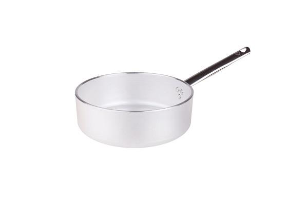 Casseruola Radiante bassa in alluminio 5mm – 1 manico 1