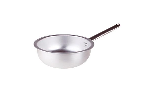Padella Professionale a mantecare in alluminio 3mm – 1 manico 1