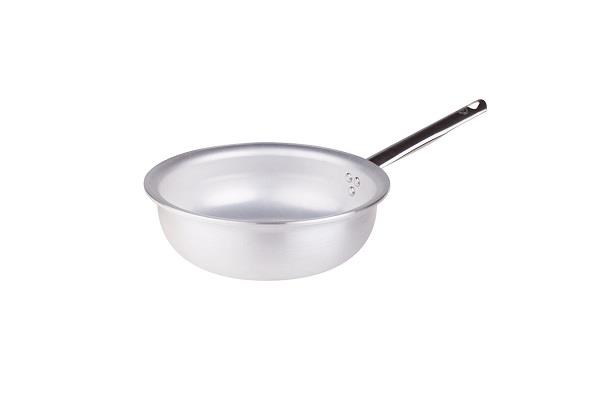 Padella Radiante a mantecare in alluminio 5mm – 1 manico 1