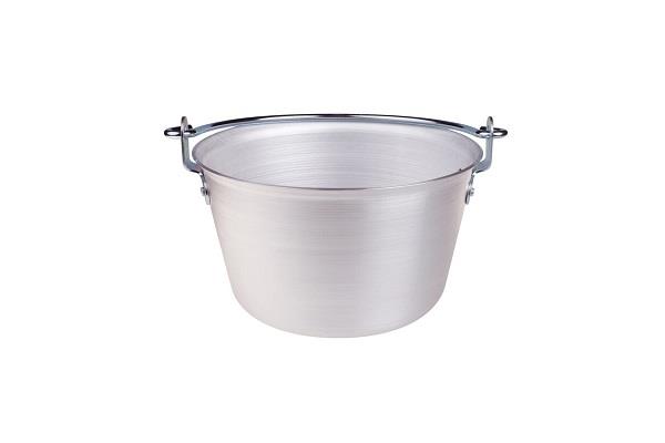 Paiolo Professionale in alluminio 3mm – 1 manico ad arco 1