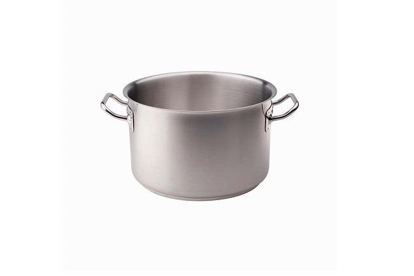 Casseruola alta in acciaio inox – 2 maniglie 1