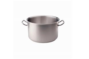 Casseruola alta in acciaio inox – 2 maniglie