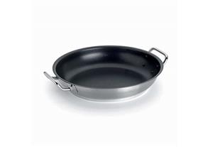 Tegame rivestito in acciaio inox – 2 maniglie