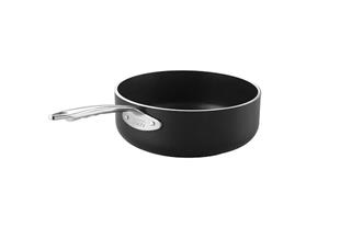 Casseruola AlBlack 1907 bassa in alluminio 5mm – 1 manico