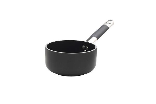 Casseruola induzione AlBlack alta in alluminio antiaderente 5mm – 1 manico 1