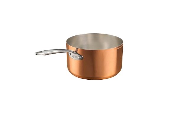 Casseruola 1907 alta in rame 2mm – 1 manico 1