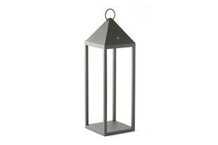 GLOW-LANTERNA LED CM.15X15XH.50 ANTRACITE