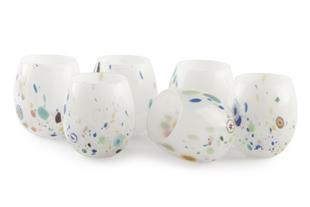 CONFEZIONE 6 BICCHIERI ACQUA CL 35 COLORE BIANCO