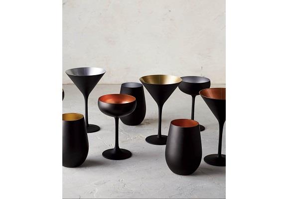 OLYMPIC NERO-ORO-BICCHIERE CL 46,5 2