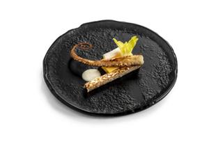 PIATTO IN VETRO OPACO ARTIGIANALE CM 15