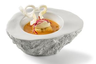 BOWL IN PORCELLANA OPACA CM 16X12X7