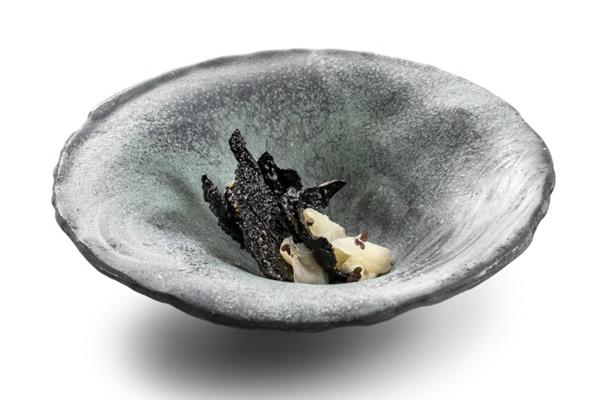 CIOTOLA IN VETRO ARTIGIANALE OPACO CM 22 1