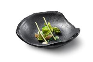 CIOTOLA IN VETRO ARTIGIANALE OPACO CM 17X15