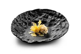 PIATTO IN VETRO ARTIGIANALE CM 23