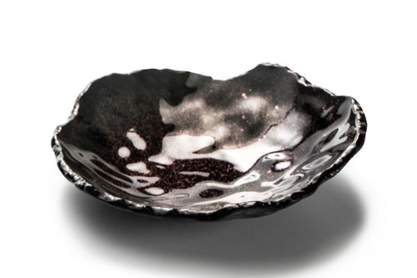 CIOTOLA IN VETRO ARTIGIANALE BRILLANTE CM 19 1