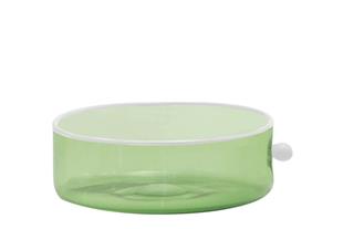 BOWL GRANDE COLLEZIONE OYSTER VETRO VERDE CL 90