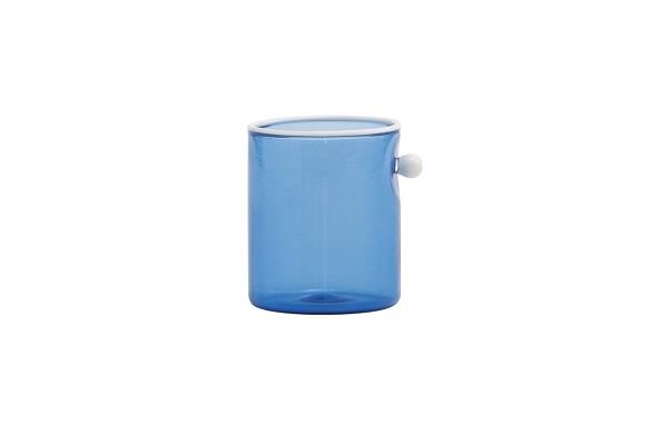 BICCHIERE TUMBLER COLLEZIONE OYSTER VETRO BLU CL 32 1