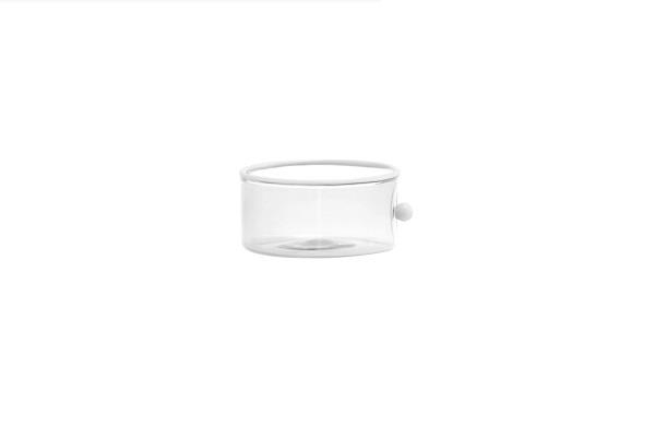 BOWL PICCOLA COLLEZIONE OYSTER VETRO TRASPARENTE CL 30 1
