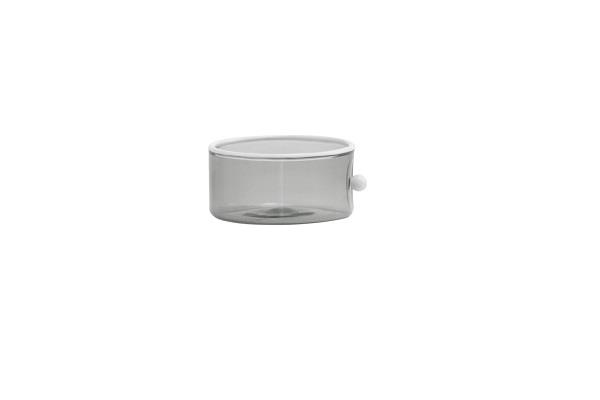 BOWL PICCOLA COLLEZIONE OYSTER VETRO GRIGIO CL 30 1