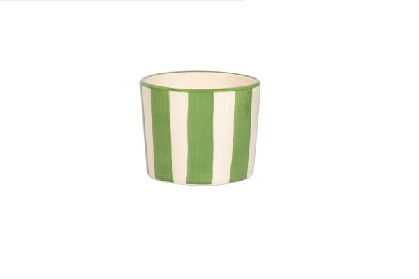 BICCHIERE TUMBLER COLLEZIONE LIDO RIGHE VERDI CL 23 1