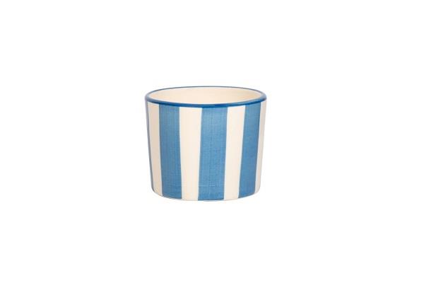BICCHIERE TUMBLER COLLEZIONE LIDO RIGHE BLU CL 23 1