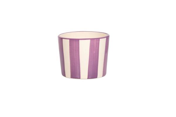 BICCHIERE TUMBLER COLLEZIONE LIDO RIGHE VIOLA CL 23 1