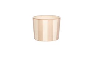 BICCHIERE TUMBLER COLLEZIONE LIDO RIGHE AVORIO CL 23