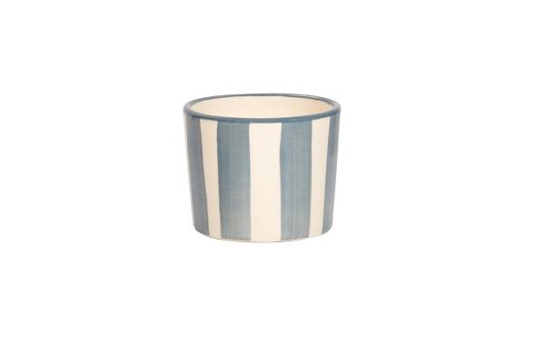 BICCHIERE TUMBLER COLLEZIONE LIDO RIGHE GRIGIE CL 23 1