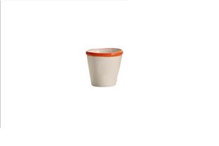 SET 6 BICCHIERINI COLLEZIONE LIDO COLORE ARANCIO CL 7