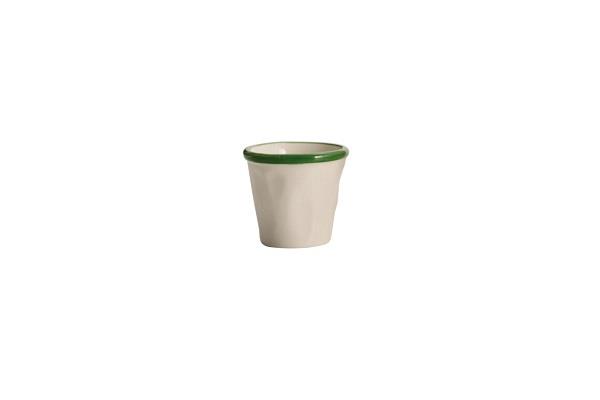 SET 6 BICCHIERINI COLLEZIONE LIDO COLORE VERDE CL 7 1