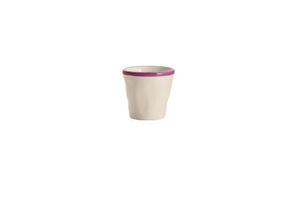 SET 6 BICCHIERINI COLLEZIONE LIDO COLORE VIOLA CL 7 1