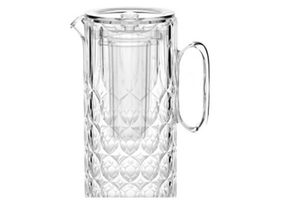 CARAFFA CON INFUSORE COLORE TRASPARENTE 1