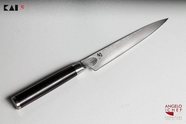 COLTELLO KAI SHUN DAMASCUS POMODORO CM. 15 1