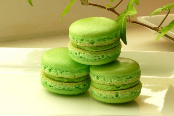 Les Macarons artisanale gusto arancia 4