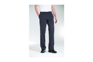 ATTO PANTALONE RIGATO NERO/BIANCO
