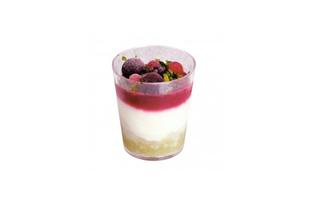 Bicchierini trasparente. 110 ml - 4 oz, di diametro 55 mm - Altezza 72 mm