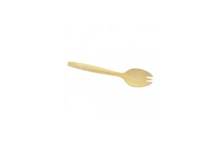 Mini spork legno usa e getta, 10,5 cm
