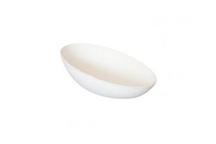 CHICEGG Coppetta ovale fibra di canna da zucchero, 10 x 3 cm
