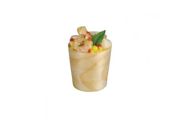 Mini bicchiere in legno, 29,5 ml 1